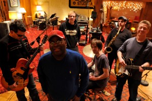 Barrence Whitfield & The Savages at Ultrasuede Studio. December 2010.